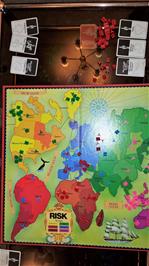 The end point of our game of Risk